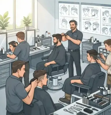 آموزشگاه آرایشگری مردانه عطر مو پاکدشت (پیرایشگاه در پاکدشت)